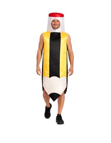 Déguisement Crayon Taille Unique | Costumes pour Adultes Le Roi du Carnaval